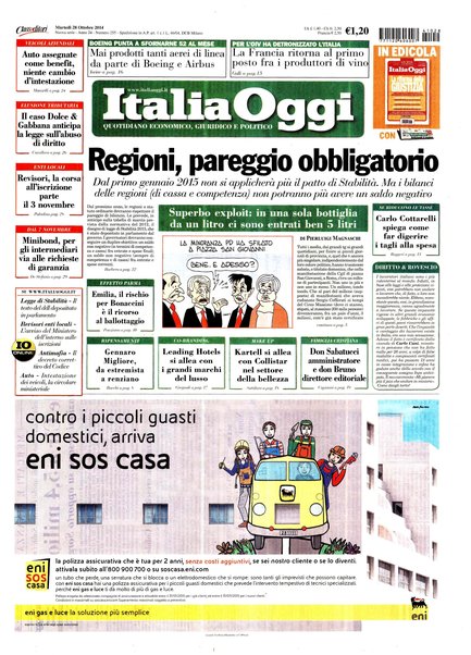 Italia oggi : quotidiano di economia finanza e politica